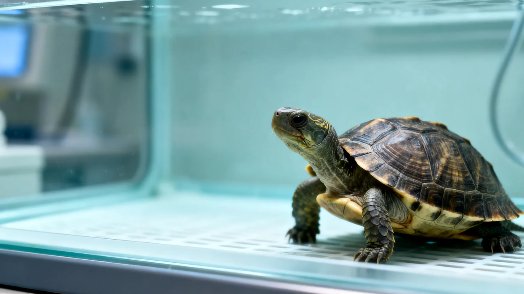 Verhaltensänderungen und Anpassungsschwierigkeiten bei Schildkröten nach medizinischen Eingriffen"