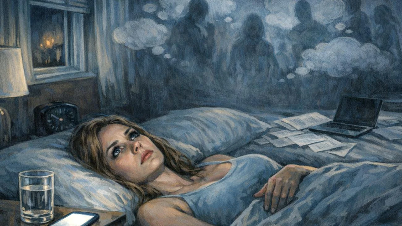 Was bedeutet es, wenn du nachts stundenlang wach liegst, obwohl du todmüde bist, laut Psychologie?2026-03-07T07:37:15.515Z"